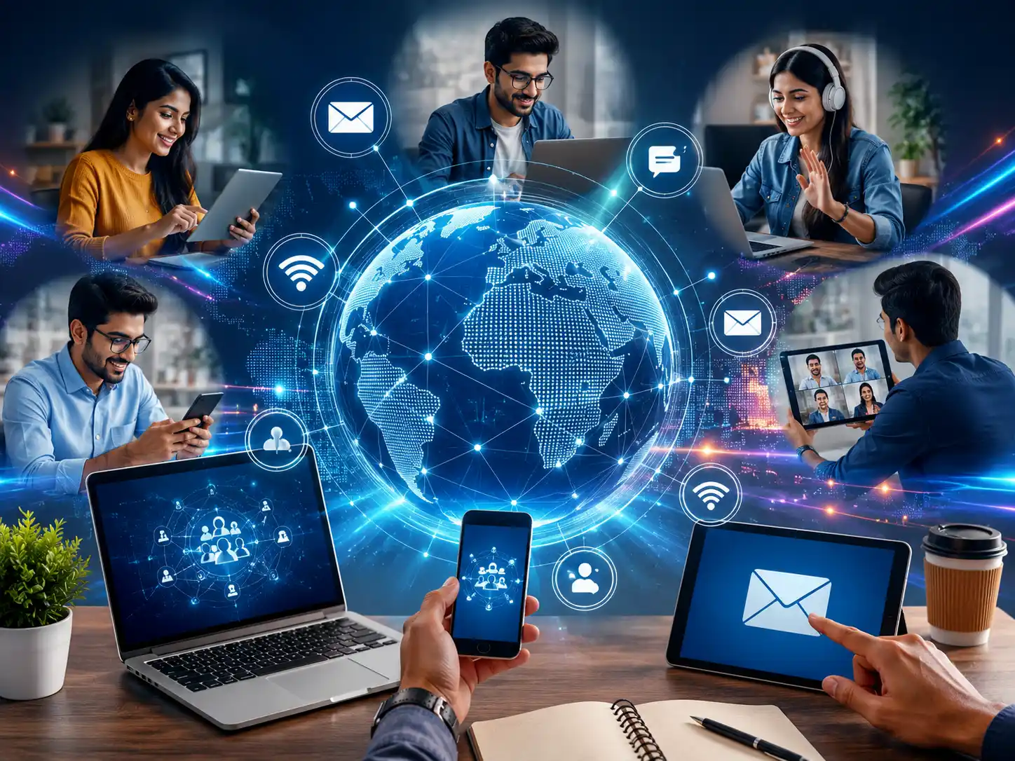 Digital Communication क्या है? प्रकार, महत्व, लाभ एवं आधुनिक उपयोग की सम्पूर्ण गाइड